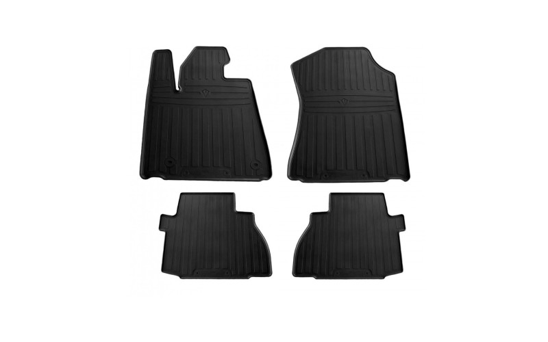 Килимки гумові в салон Toyota Tundra 2013 – Crew Max, Stingray