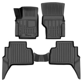 3D Килимки гумові Stingray для Volkswagen Amarok 2010 – 2022