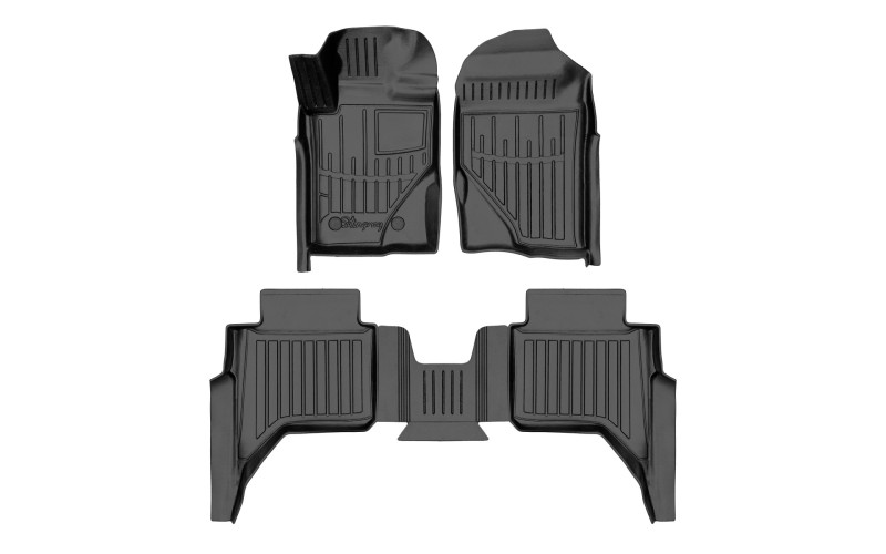 3D Килимки гумові Stingray для Volkswagen Amarok 2022 – NF