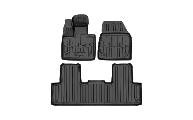 3D Коврики резиновые Stingray для Volvo EX90 2024 –